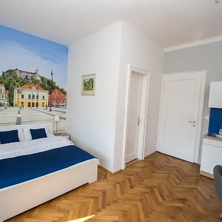 Bed and breakfast Teslova 3*